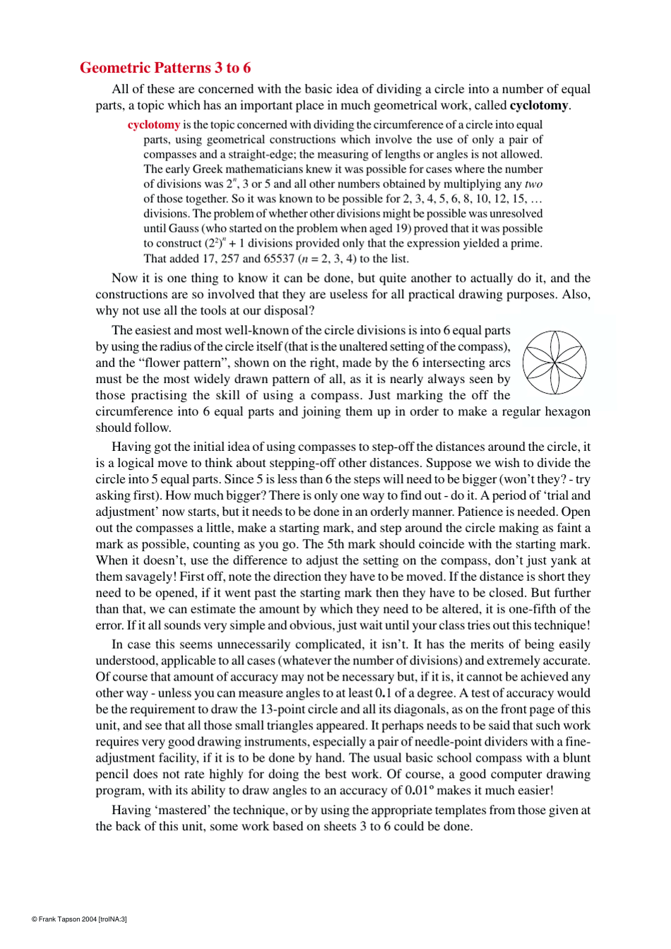 Geometric Pattern Templates - Frank Tapson, Page 3