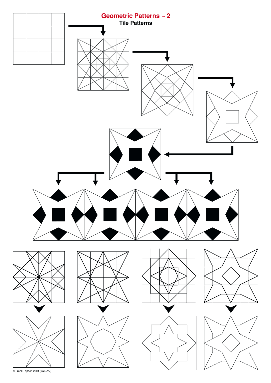 Geometric Pattern Templates - Frank Tapson, Page 7