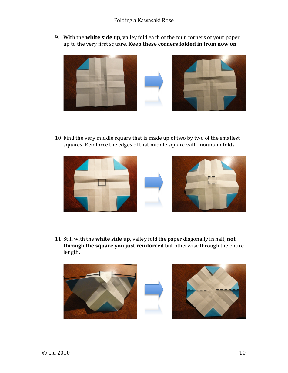 Kawasaki Rose Origami - Liu, Page 10