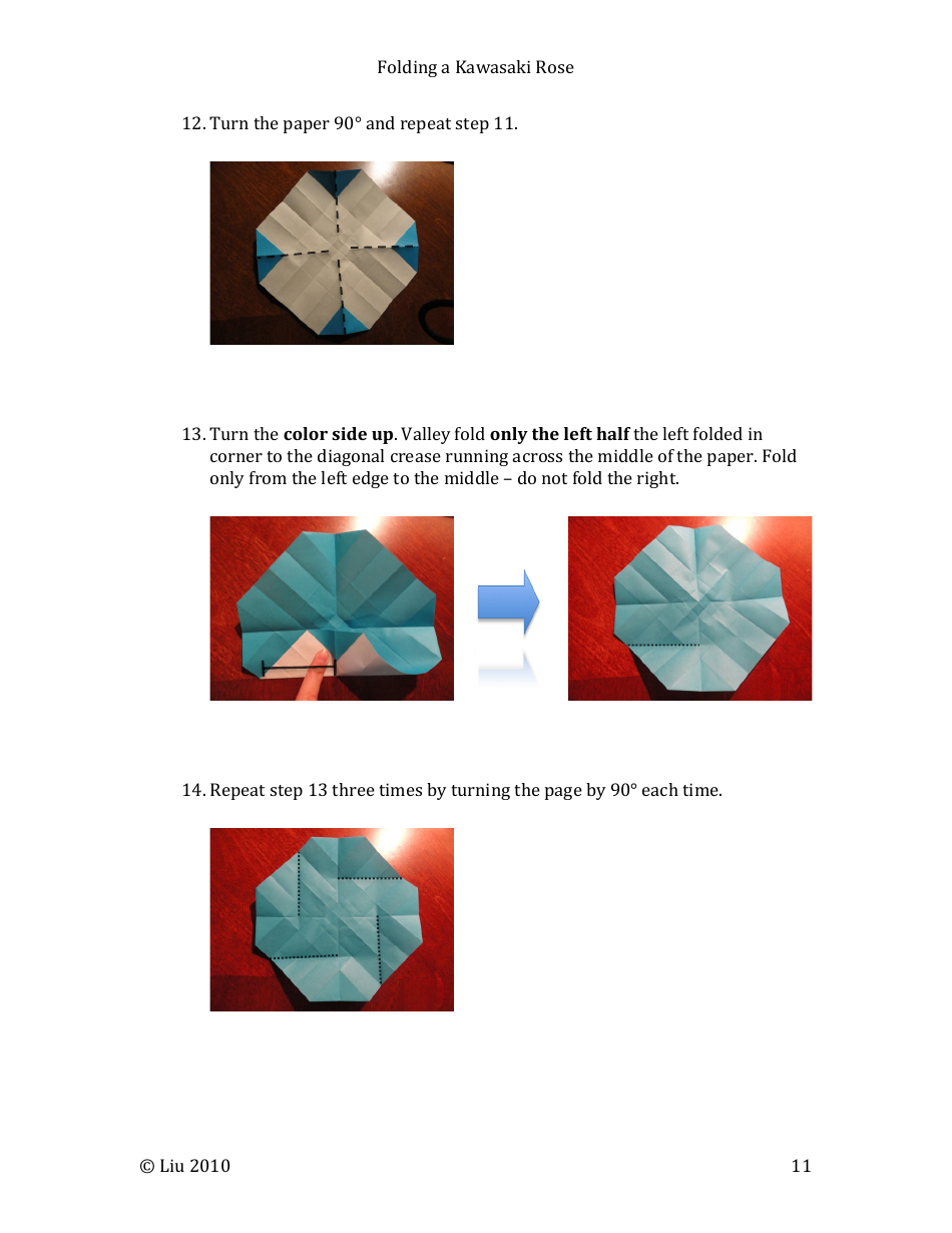 Kawasaki Rose Origami - Liu, Page 11