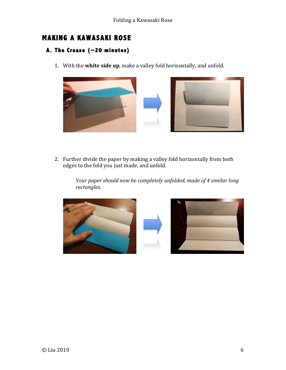 Kawasaki Rose Origami - Liu, Page 6