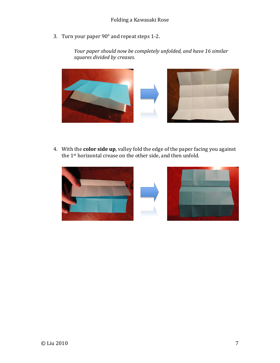 Kawasaki Rose Origami - Liu, Page 7