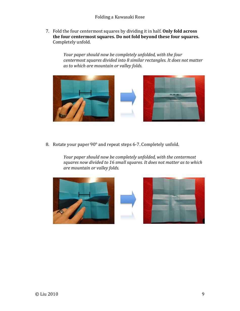 Kawasaki Rose Origami - Liu, Page 9