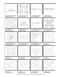 Stitching Pattern Templates, Page 10