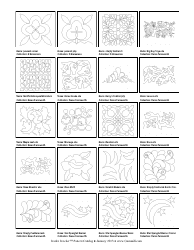 Stitching Pattern Templates, Page 11