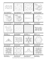 Stitching Pattern Templates, Page 12