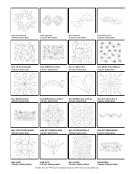 Stitching Pattern Templates, Page 22