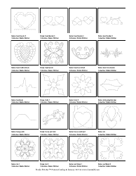 Stitching Pattern Templates, Page 36