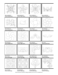 Stitching Pattern Templates, Page 43