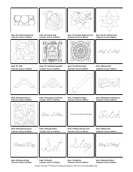 Stitching Pattern Templates, Page 6