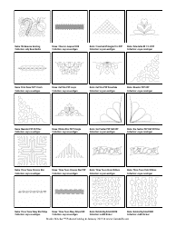 Stitching Pattern Templates, Page 8