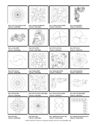 Stitching Pattern Templates, Page 9