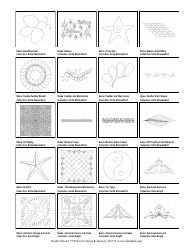 Document preview: Stitching Pattern Templates