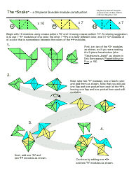 Sonobe Module Origami With Variations - Michael Naughton, Page 3
