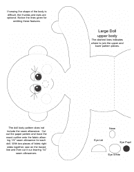 Mother and Child Doll Templates, Page 3