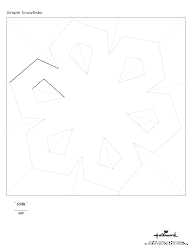 Simple Snowflake Template - Hallmark, Page 2