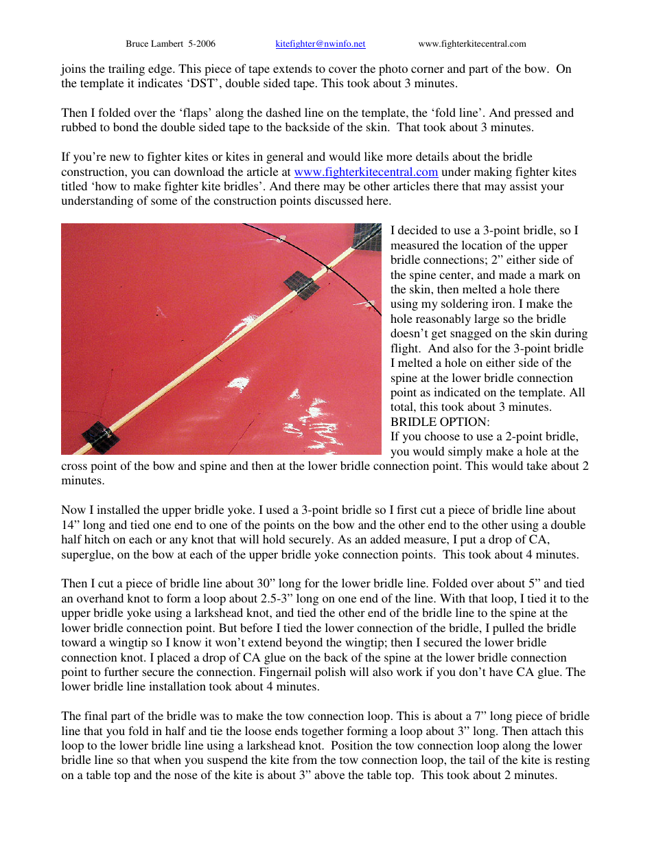 Flying Kite Template, Page 3