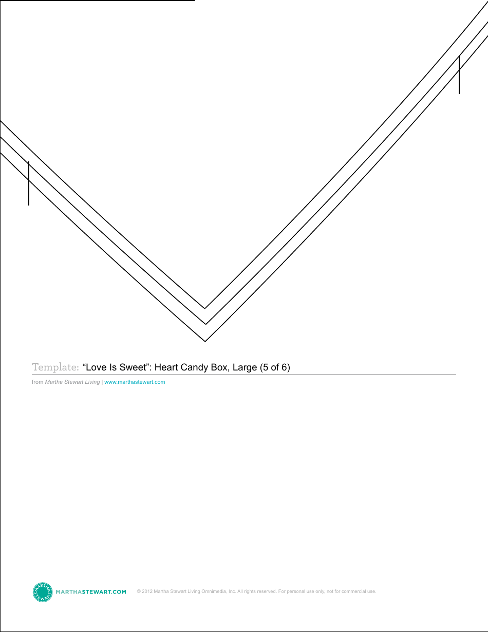 Large Paper Heart Candy Box Template - Martha Stewart Living Omnimedia, Page 6