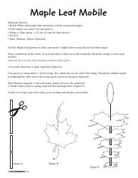 Document preview: Paper Maple Leaf Templates - Wintergreen