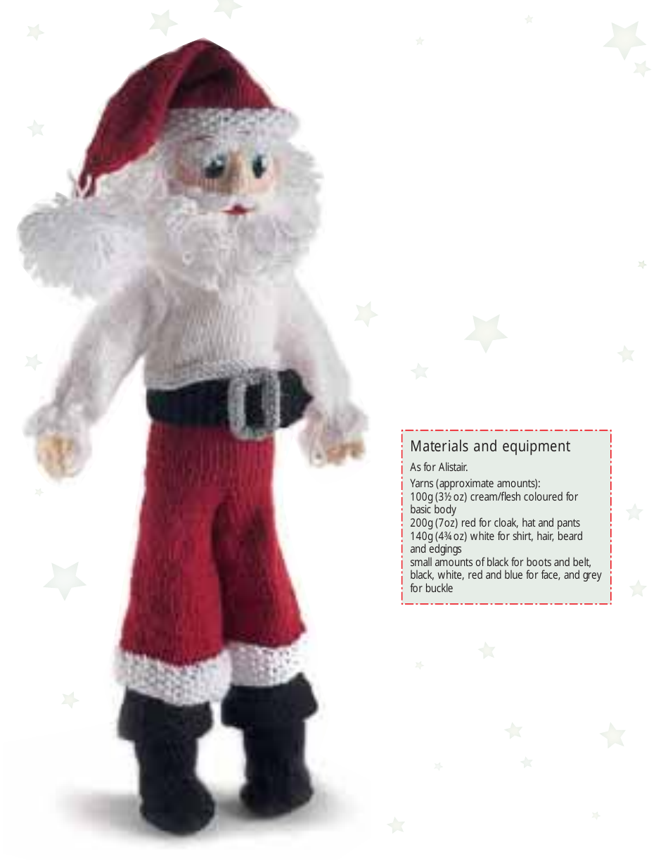 Knitted Santa Claus, Page 7