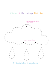 Document preview: Cloud & Raindrop Mobile Template