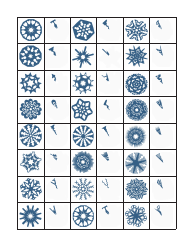 Paper Snowflake Templates, Page 12