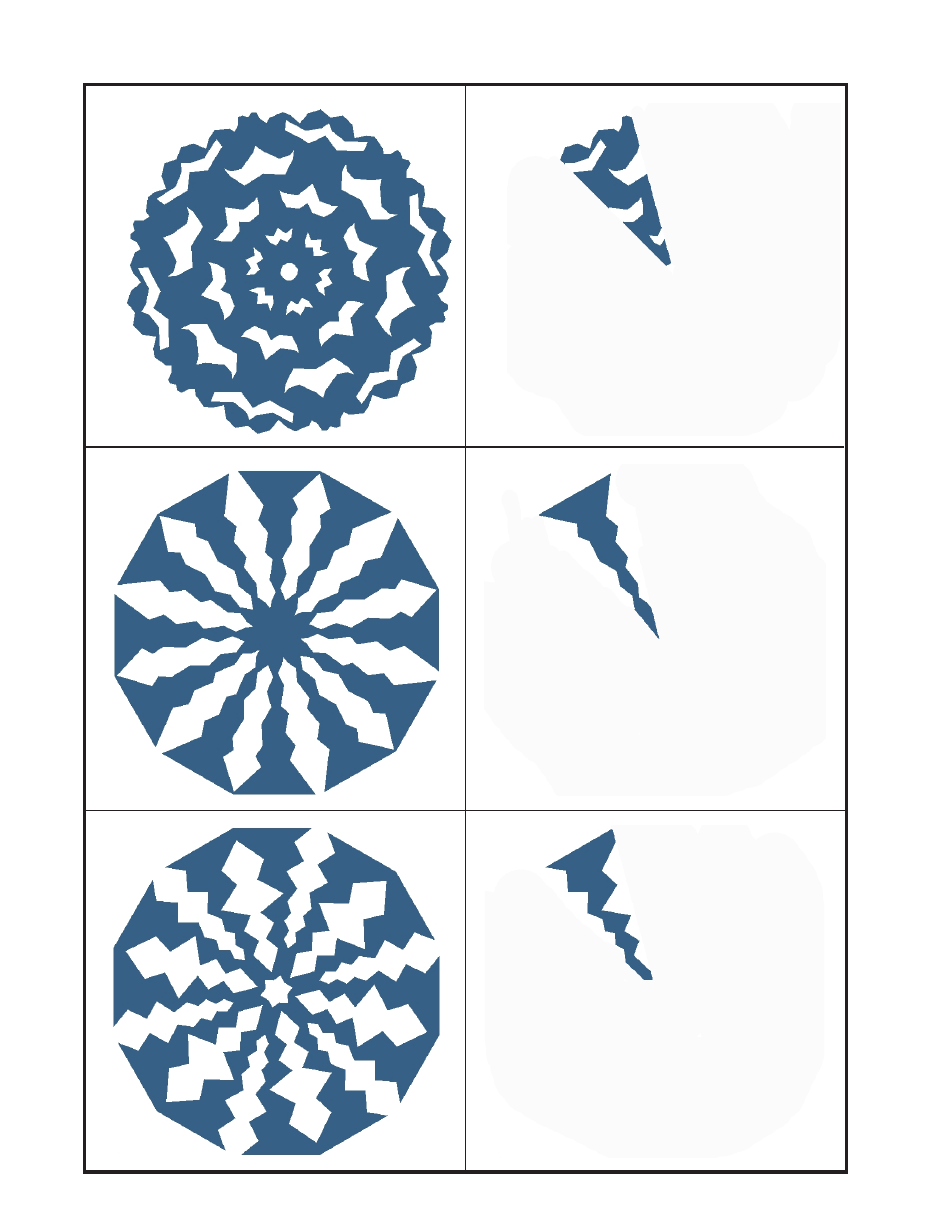 Paper Snowflake Templates, Page 5