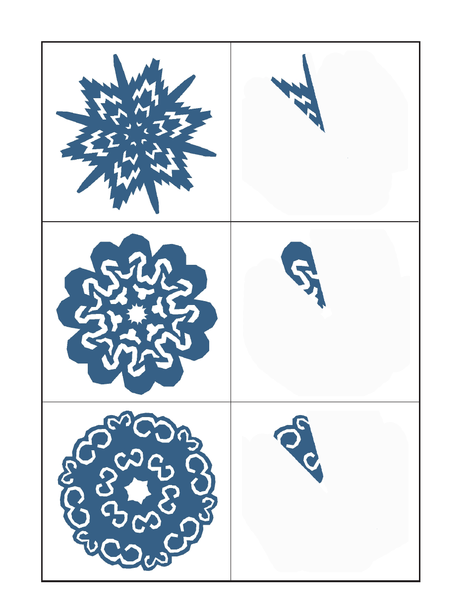 Paper Snowflake Templates, Page 7