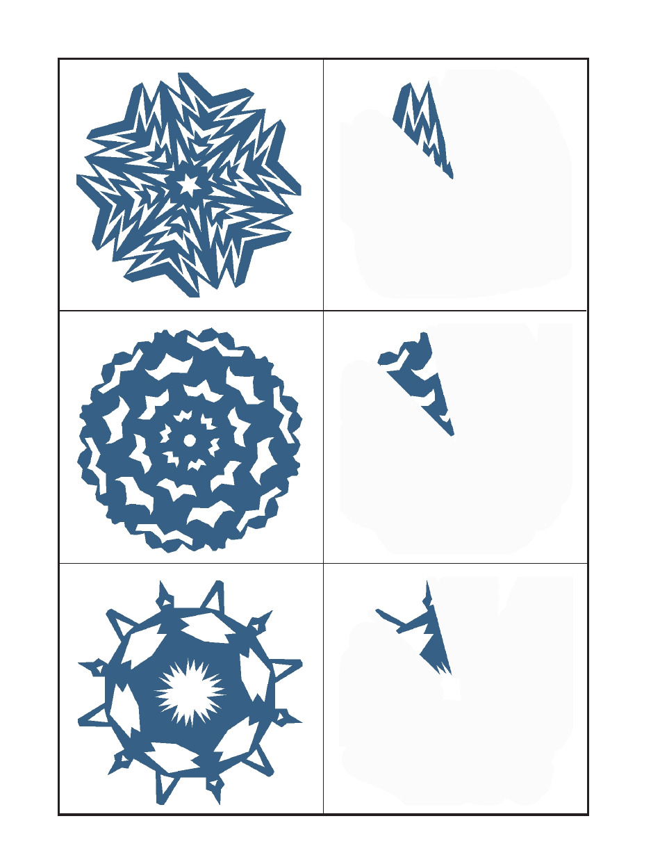 Paper Snowflake Templates, Page 8