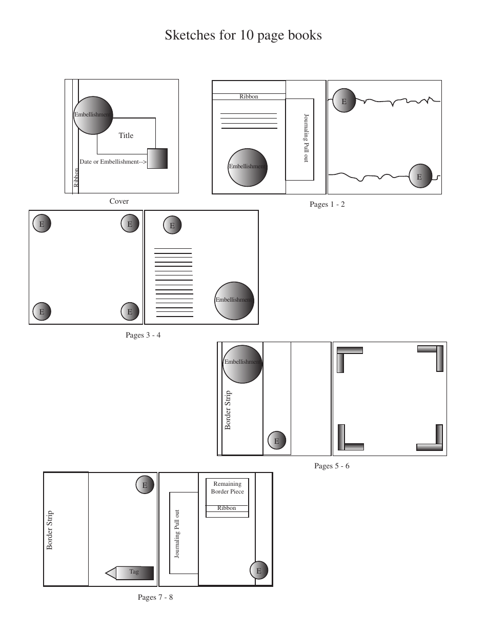 Paper Bag Book Template, Page 3
