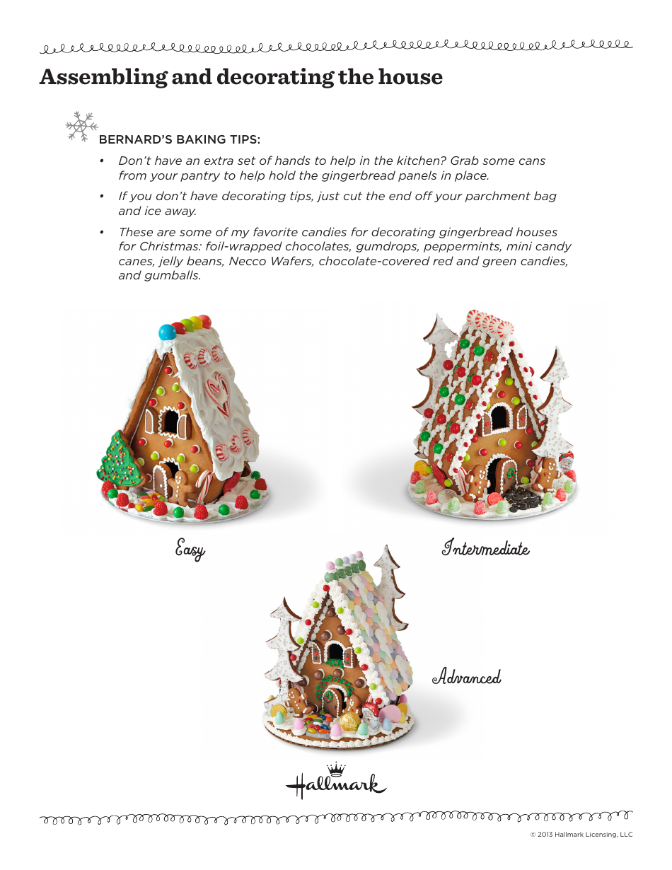 Gingerbread House Template - Hallmark, Page 3