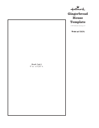 Gingerbread House Template - Hallmark, Page 5