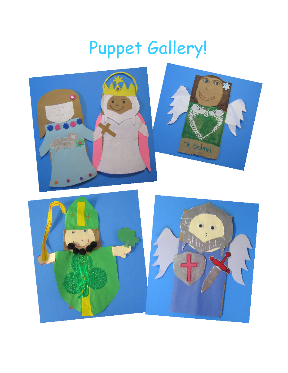 Saint Puppet Templates - Catholic Icing Download Printable PDF ...