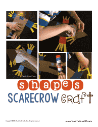 Paper Scarecrow Craft Template - Tools to Grow, Page 5
