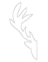 Deer Silhouette Pillow Template, Page 4