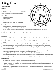 Document preview: Clock Template - Lakeshore