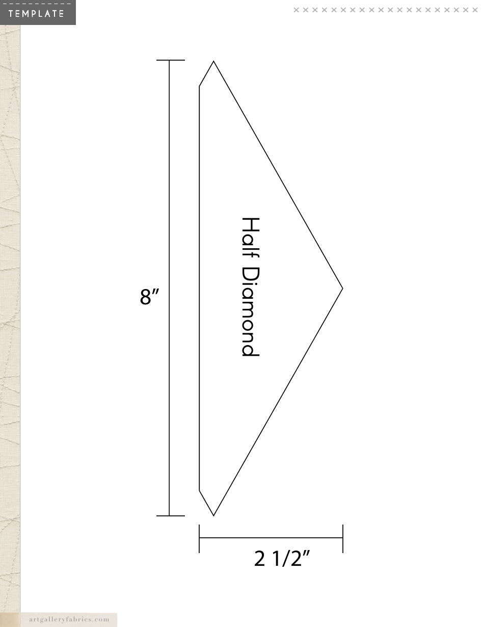 Terrarium Quilt Pattern Templates - Art Gallery Fabrics, Page 8