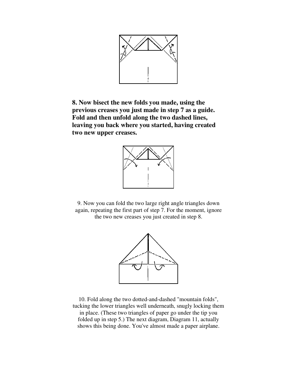 Deltry Paper Airplane Template, Page 5