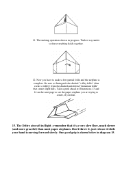Deltry Paper Airplane Template, Page 6