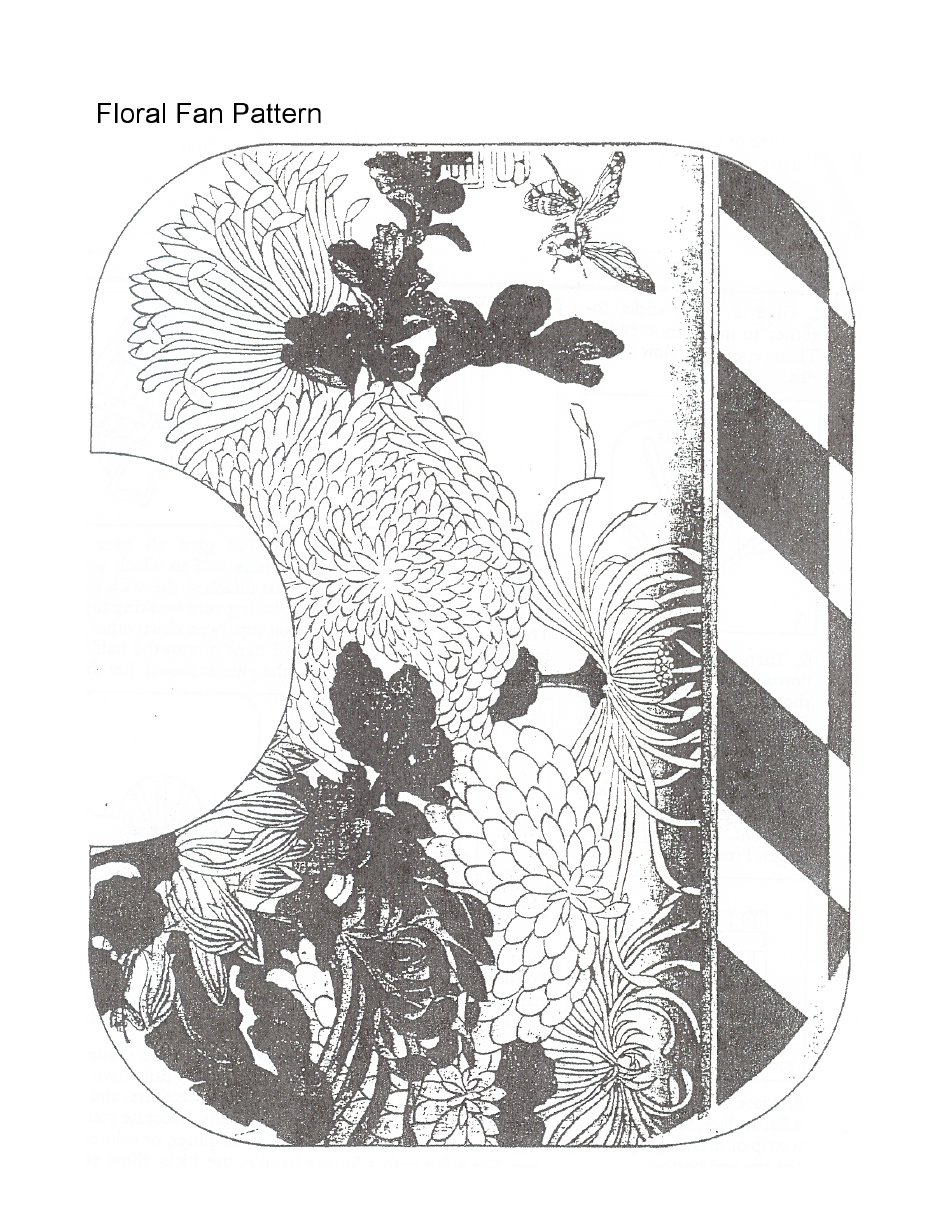 Uchiwa Fan Pattern Templates, Page 5