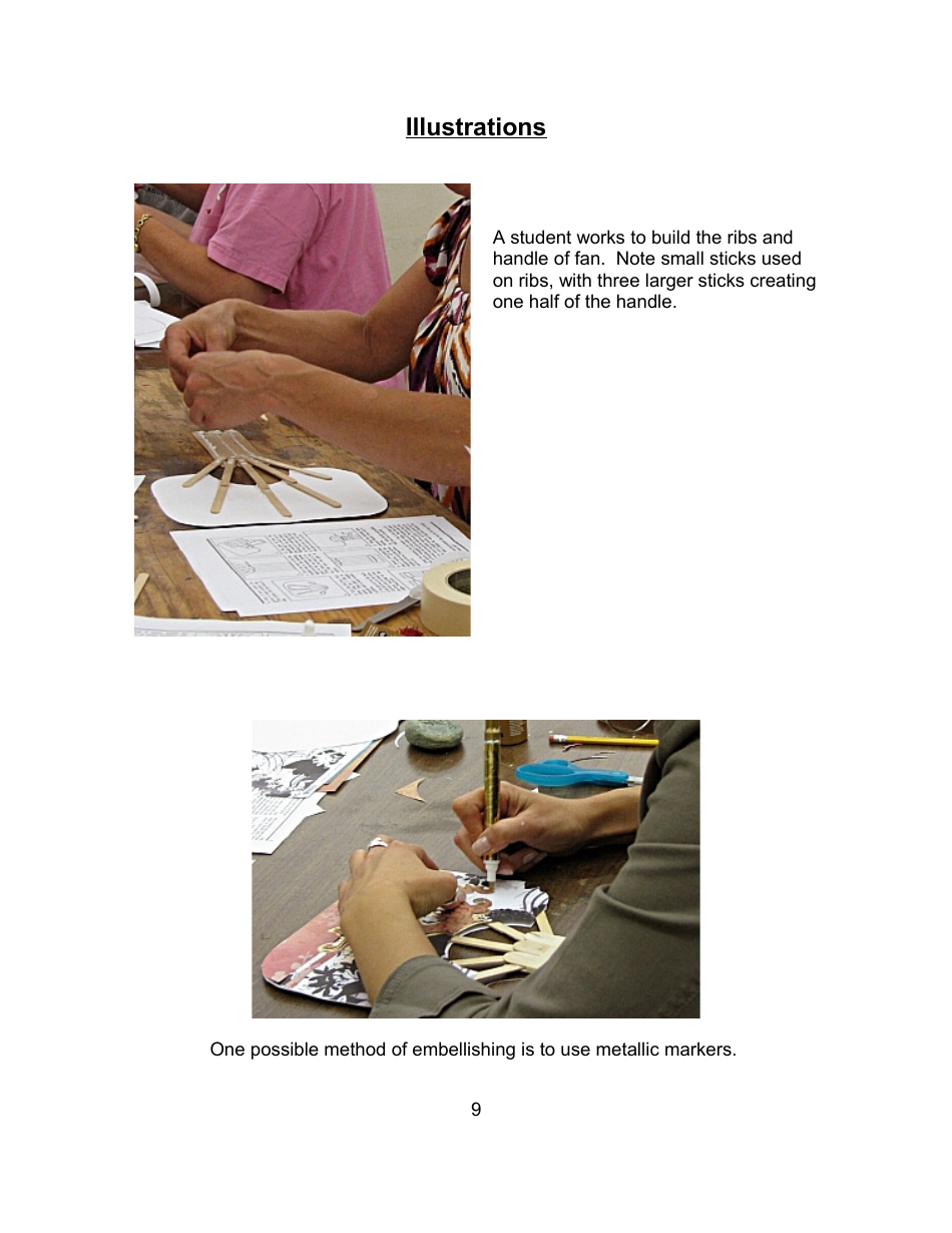 Uchiwa Fan Pattern Templates, Page 9