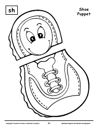 Alphabet Paper Bag Puppet Pattern Templates - Teacher&#039;s Friend, a Scholastic Company, Page 40