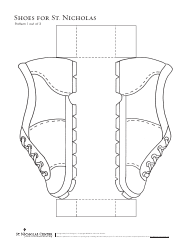 Shoes for St. Nicholas Pattern Templates - Nicholas Center, Page 2