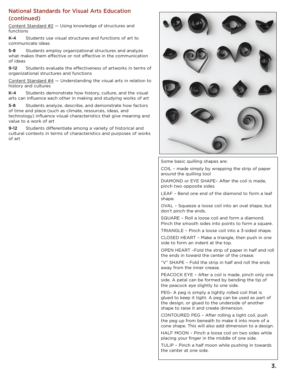 Paper Quilling Tutorial - Dick Blick Art Materials, Page 3