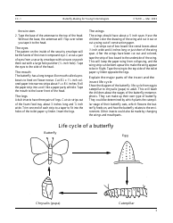 Young Entomologists Butterfly Craft Templates, Page 3