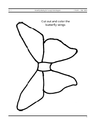 Young Entomologists Butterfly Craft Templates, Page 7