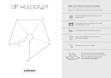 Diy Hologram Projector Template
