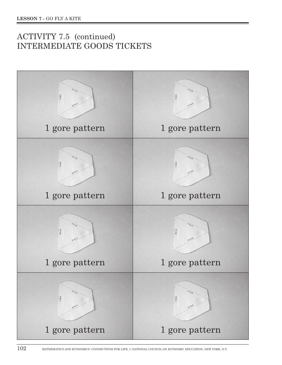 Tetrahedron Kite Pattern Template - National Council on Economic Education, Page 10