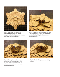 Paper Craft Acorn Design Template, Page 2
