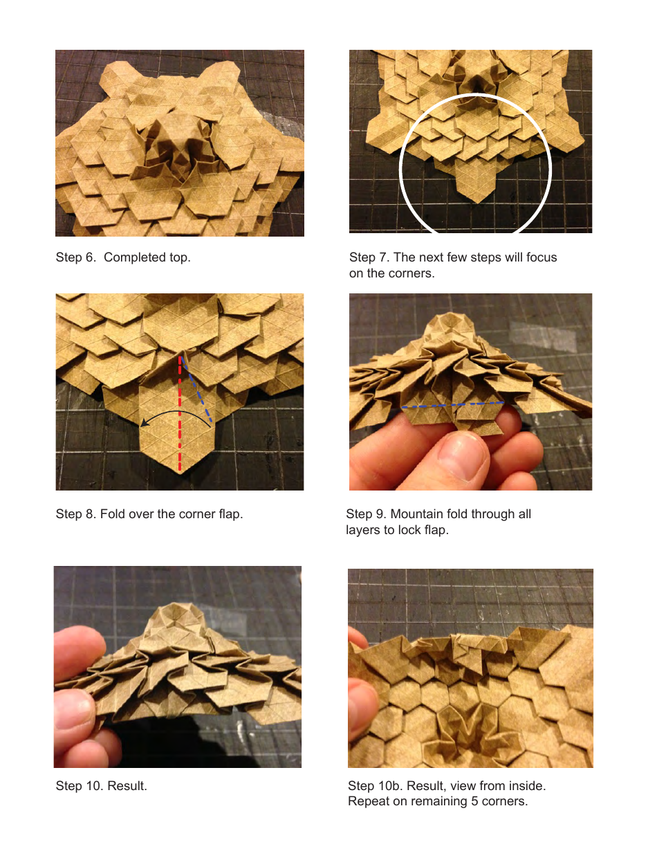 Paper Craft Acorn Design Template, Page 3